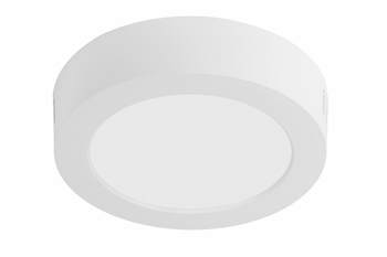 GTV lampa sufitowa G-Tech Fabro 6W 540lm 4000K IP40 okrągła biała GT-FAN06OK-NW-00