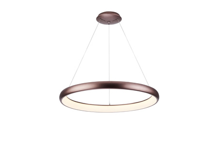 Azzardo SMART lampa wisząca LED Antonio 41 32W 1650lm 3000/6500K brązowa AZ5059