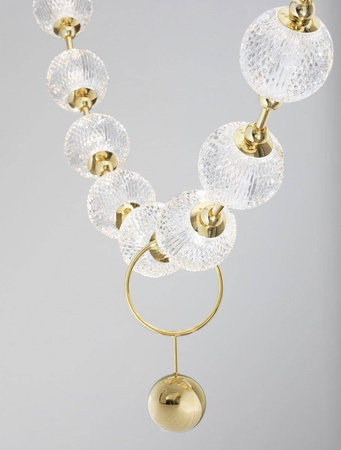 Luces Exclusivas lampa wisząca LED Cana 50,4W 3229lm 3200K złota LE42696