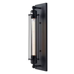 CosmoLight kinkiet York E27 czarny W01307BK