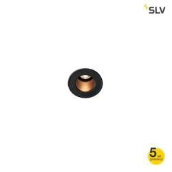 SLV oczko stropowe LED Horn 1,2W 70lm 3000K czarne 1000915