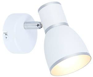 Candellux kinkiet (reflektorek) Fido E14 biały/chrom 91-63366