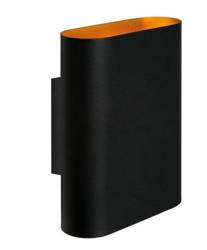 Lucide kinkiet Ovalis 2xE14 czarna 12222/02/30