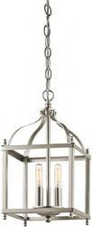 Elstead lampa wisząca Larkin 2xE14 nikiel KL-LARKIN-P-S-NI
