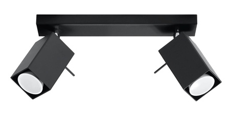 Sollux kinkiet (reflektorki) Merida 2 2xGU10 czarny SL.0100