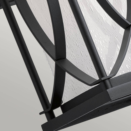 Quintiesse kinkiet zewnętrzny Ashbern E27 czarny IP44 QN-ASHBERN-M