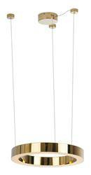 Maxlight lampa wisząca LED Luxury 25W 2500lm 3000K ściemnialna Ø40cm złota P0377D  Linia Maxlight Select