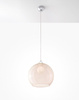 Sollux lampa wisząca Ball E27 chrom/szampański SL.0249