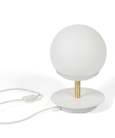 Ummo lampka biurkowa Plaat ST E27 biała PLS131P1