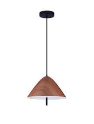 Luces Exclusivas lampa wisząca LED Carapari Ø 40 cm 17W 917lm 3000K IP20 drewniana LE44814