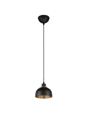 RL lampa wisząca Punch E27 czarno/złota R30811032