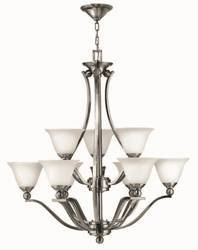 Elstead żyrandol / lampa wisząca Bolla 9xE27 nikiel HK-BOLLA9
