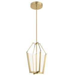 Quintiesse lampa wisząca LED Calters 49W 2088lm 3000K złota QN-CALTERS-P-M-CG