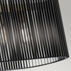 Quintiesse lampa wisząca Linara 5xE27 czarno/mosiężna QN-LINARA-ISLE-BK