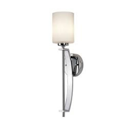 Elstead kinkiet łazienkowy Taylor G9 (załączono 3,5W 320lm 3000K) chrom IP44 QZ-TAYLOR1L-BATH