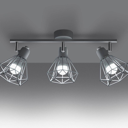 Sollux plafon (reflektorki) Artemis 3xE14 biały SL.1104