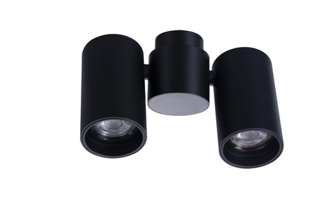 Azzardo plafon techniczny Makalu 2 2xGU10 czarny AZ4212