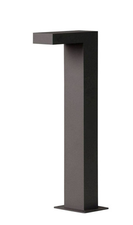 Lucide lampa stojąca zewnętrzna LED Texas 6W 230lm 3000K 40cm IP54 antracytowa 28851/40/30