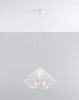 Sollux lampa wisząca Umberto E27 biała SL.0293