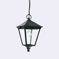 Norlys lampa wisząca zewnętrzna London E27 czarna IP54 481A/BL