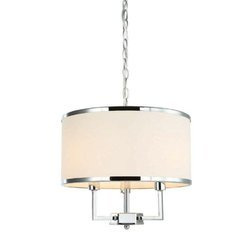 Orlicki Design żyrandol / lampa wisząca Casa Cromo S 3xE14 biała/chrom OR80209