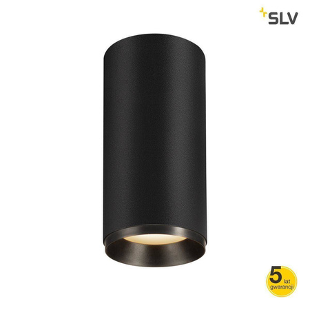 SLV plafon techniczny LED Numinos S 28W 2956lm 3000K 36° ściemnialny Dali czarny 1004611