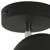 TK Lighting kinkiet (reflektorek) Altea GU10 czarny/chrom 6517