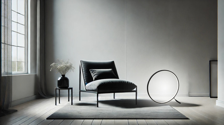 Luces Exclusivas lampa stołowa LED Tucuman 46W 3757lm 3000K IP20 wys. 80 cm czarna LE44519