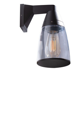 Azzardo kinkiet zewnętrzny Rasmus Wall E27 czarny IP65 AZ4482