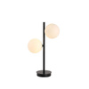 Light Prestige lampka biurkowa Dorado 2xG9 czarno/biała LP-002/2T BK