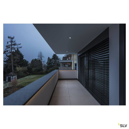 SLV oczko hermetyczne Dolix Out GU10 Round białe IP65 1001165