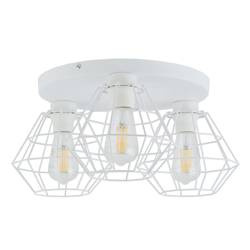 TK Lighting plafon Diamond 3xE27 biały 6214