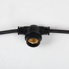 Kanlux girlanda GRL 15xE27 15m czarna IP44 35758