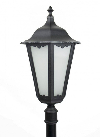 Su-ma lampa stojąca zewnętrzna Retro Maxi E27 czarna/patyna 170cm IP43 K 5002/1/BD 45