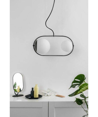 Ummo lampa wisząca Koban A 2xG9 czarna KOA222P0