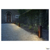 SLV lampa stojąca zewnętrzna LED Rusty 50 Slot 9W 30lm 3000K rdzawa 50cm IP55 233447
