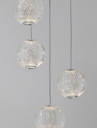 Luces Exclusivas lampa wisząca LED Cana ściemnialna Ø 27 cm 26W 1213lm 3200K IP20 chrom LE43475