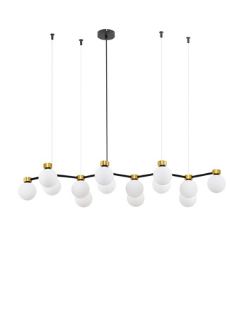 Luces Exclusivas lampa wisząca LED Caminos G9 14x5W IP20 czarno/złota LE44545