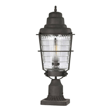 Quintiesse lampa stojąca zewnętrzna Chance Harbor E27 ocynk 55,4cm IP44 QN-CHANCE-HARBOR3