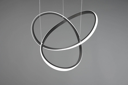 RL lampa wisząca LED Course 27W 3150lm 4000K czarna ściemnialna R32051432