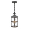 Quintiesse lampa wisząca zewnętrzna Lakehouse E27 ocynk/drewniana IP44 QN-LAKEHOUSE8-S-DZ