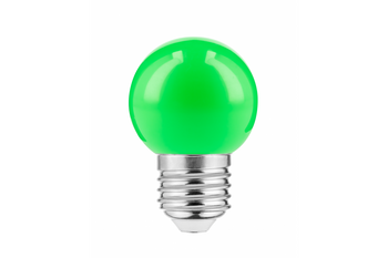 GTV żarówka LED E27 1W 50lm zielona LD-B45C01W-GR