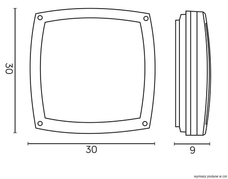 Su-ma kinkiet zewnętrzny Nex 2xE27 srebrny IP44 91022-AL