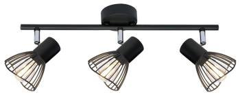 Candellux plafon (reflektorki) Fly 3xE14 czarny 93-61911