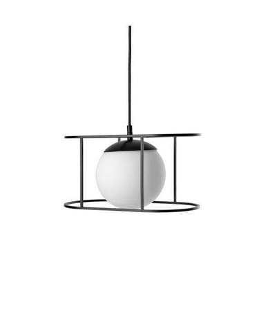 Ummo lampa wisząca Kuglo E27 czarna KUB122B0