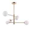 Light Prestige żyrandol / lampa wisząca Dorado 6 6xG9 miedź LP-002/6P
