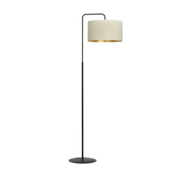 Emibig lampa podłogowa Hilde Lp1 E27 biało/czarna 150cm 1052/LP1