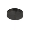 Step Into Design lampa wisząca LED Circle 32W 3040lm 3000K (+pilot) czarna ST-8848-60 black