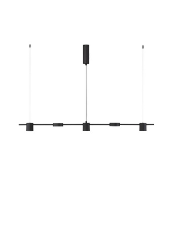 Luces Exclusivas lampa wisząca LED Abel ściemnialna 29W 560lm 3000K IP20 czarna LE43206