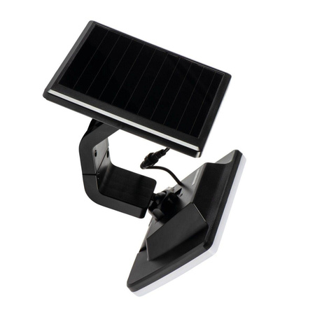 Kanlux naświetlacz solarny LED z czujnikiem ruchu FL Solnar SLR 8W 800lm 4000K czarny IP54 36548